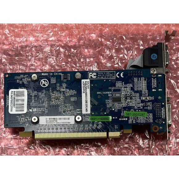 PhysX by NVIDIA 512mb/mo DDR2 DVI+VGA GEFORCE Graphics Card 8400 GS OPEN BOX - Picture 3 of 6